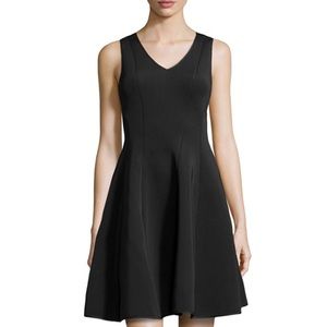 Black Scuba Knit Dress